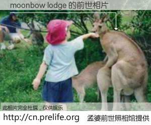 #孟婆前世照相馆# 【moonbow lodge 的前世相片】我们都曾从奈何桥上走过，喝下三碗忘川之水烹煮的孟婆汤，忘却了前尘旧事。孟婆前世照相馆，保存着你前世的数码相片。moonbow lodge 的前世相片，有图有真相：