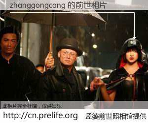 #孟婆前世照相馆# 【zhanggongcang 的前世相片】我们都曾从奈何桥上走过，喝下三碗忘川之水烹煮的孟婆汤，忘却了前尘旧事。孟婆前世照相馆，保存着你前世的数码相片。zhanggongcang 的前世相片，有图有真相：