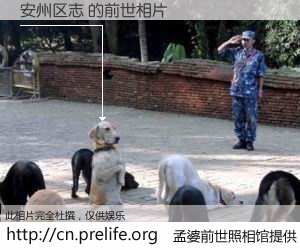 #孟婆前世照相馆# 【安州区志 的前世相片】我们都曾从奈何桥上走过，喝下三碗忘川之水烹煮的孟婆汤，忘却了前尘旧事。孟婆前世照相馆，保存着你前世的数码相片。安州区志 的前世相片，有图有真相：