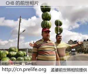 #孟婆前世照相馆# 【CHB 的前世相片】我们都曾从奈何桥上走过，喝下三碗忘川之水烹煮的孟婆汤，忘却了前尘旧事。孟婆前世照相馆，保存着你前世的数码相片。CHB 的前世相片，有图有真相：