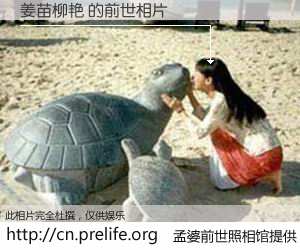 #孟婆前世照相馆# 【姜苗柳艳 的前世相片】我们都曾从奈何桥上走过，喝下三碗忘川之水烹煮的孟婆汤，忘却了前尘旧事。孟婆前世照相馆，保存着你前世的数码相片。姜苗柳艳 的前世相片，有图有真相：