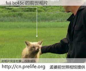 #孟婆前世照相馆# 【fuji bc45c 的前世相片】我们都曾从奈何桥上走过，喝下三碗忘川之水烹煮的孟婆汤，忘却了前尘旧事。孟婆前世照相馆，保存着你前世的数码相片。fuji bc45c 的前世相片，有图有真相：