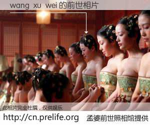 #孟婆前世照相馆# 【wang  xu  wei 的前世相片】我们都曾从奈何桥上走过，喝下三碗忘川之水烹煮的孟婆汤，忘却了前尘旧事。孟婆前世照相馆，保存着你前世的数码相片。wang  xu  wei 的前世相片，有图有真相：