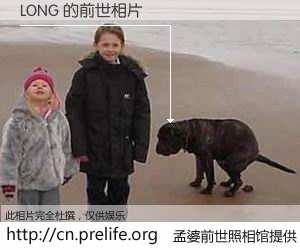 #孟婆前世照相馆# 【LONG 的前世相片】我们都曾从奈何桥上走过，喝下三碗忘川之水烹煮的孟婆汤，忘却了前尘旧事。孟婆前世照相馆，保存着你前世的数码相片。LONG 的前世相片，有图有真相：
