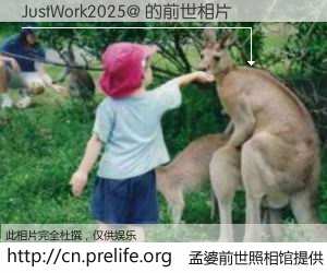 #孟婆前世照相馆# 【JustWork2025@ 的前世相片】我们都曾从奈何桥上走过，喝下三碗忘川之水烹煮的孟婆汤，忘却了前尘旧事。孟婆前世照相馆，保存着你前世的数码相片。JustWork2025@ 的前世相片，有图有真相：