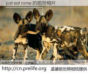 #孟婆前世照相馆# 【just eat rome 的前世相片】我们都曾从奈何桥上走过，喝下三碗忘川之水烹煮的孟婆汤，忘却了前尘旧事。孟婆前世照相馆，保存着你前世的数码相片。just eat rome 的前世相片，有图有真相：