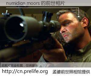 #孟婆前世照相馆# 【numidian moors 的前世相片】我们都曾从奈何桥上走过，喝下三碗忘川之水烹煮的孟婆汤，忘却了前尘旧事。孟婆前世照相馆，保存着你前世的数码相片。numidian moors 的前世相片，有图有真相：