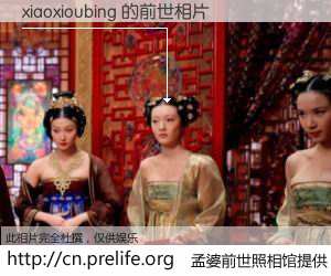 #孟婆前世照相馆# 【xiaoxioubing 的前世相片】我们都曾从奈何桥上走过，喝下三碗忘川之水烹煮的孟婆汤，忘却了前尘旧事。孟婆前世照相馆，保存着你前世的数码相片。xiaoxioubing 的前世相片，有图有真相：