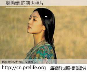 #孟婆前世照相馆# 【廖禹臻 的前世相片】我们都曾从奈何桥上走过，喝下三碗忘川之水烹煮的孟婆汤，忘却了前尘旧事。孟婆前世照相馆，保存着你前世的数码相片。廖禹臻 的前世相片，有图有真相：