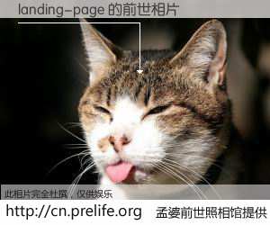 #孟婆前世照相馆# 【landing-page 的前世相片】我们都曾从奈何桥上走过，喝下三碗忘川之水烹煮的孟婆汤，忘却了前尘旧事。孟婆前世照相馆，保存着你前世的数码相片。landing-page 的前世相片，有图有真相：