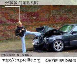 #孟婆前世照相馆# 【张琴琴 的前世相片】我们都曾从奈何桥上走过，喝下三碗忘川之水烹煮的孟婆汤，忘却了前尘旧事。孟婆前世照相馆，保存着你前世的数码相片。张琴琴 的前世相片，有图有真相：