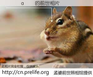 #孟婆前世照相馆# 【���a�� 的前世相片】我们都曾从奈何桥上走过，喝下三碗忘川之水烹煮的孟婆汤，忘却了前尘旧事。孟婆前世照相馆，保存着你前世的数码相片。���a�� 的前世相片，有图有真相：