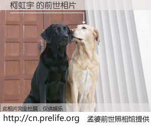 #孟婆前世照相馆# 【柯虹宇 的前世相片】我们都曾从奈何桥上走过，喝下三碗忘川之水烹煮的孟婆汤，忘却了前尘旧事。孟婆前世照相馆，保存着你前世的数码相片。柯虹宇 的前世相片，有图有真相：