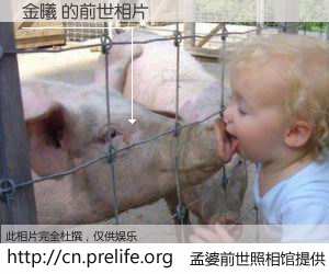 #孟婆前世照相馆# 【金曦 的前世相片】我们都曾从奈何桥上走过，喝下三碗忘川之水烹煮的孟婆汤，忘却了前尘旧事。孟婆前世照相馆，保存着你前世的数码相片。金曦 的前世相片，有图有真相：