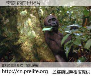 #孟婆前世照相馆# 【李旋 的前世相片】我们都曾从奈何桥上走过，喝下三碗忘川之水烹煮的孟婆汤，忘却了前尘旧事。孟婆前世照相馆，保存着你前世的数码相片。李旋 的前世相片，有图有真相：