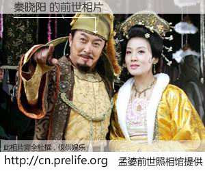 #孟婆前世照相馆# 【秦晓阳 的前世相片】我们都曾从奈何桥上走过，喝下三碗忘川之水烹煮的孟婆汤，忘却了前尘旧事。孟婆前世照相馆，保存着你前世的数码相片。秦晓阳 的前世相片，有图有真相：