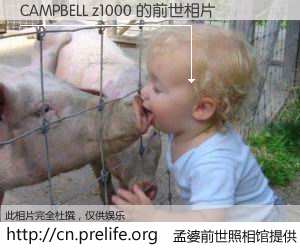#孟婆前世照相馆# 【CAMPBELL z1000 的前世相片】我们都曾从奈何桥上走过，喝下三碗忘川之水烹煮的孟婆汤，忘却了前尘旧事。孟婆前世照相馆，保存着你前世的数码相片。CAMPBELL z1000 的前世相片，有图有真相：