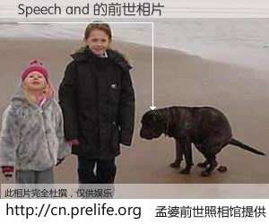 #孟婆前世照相馆# 【Speech and 的前世相片】我们都曾从奈何桥上走过，喝下三碗忘川之水烹煮的孟婆汤，忘却了前尘旧事。孟婆前世照相馆，保存着你前世的数码相片。Speech and 的前世相片，有图有真相：
