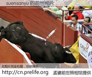 #孟婆前世照相馆# 【suensanyu 的前世相片】我们都曾从奈何桥上走过，喝下三碗忘川之水烹煮的孟婆汤，忘却了前尘旧事。孟婆前世照相馆，保存着你前世的数码相片。suensanyu 的前世相片，有图有真相：