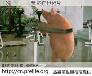 #孟婆前世照相馆# 【冼𦭒莹 的前世相片】我们都曾从奈何桥上走过，喝下三碗忘川之水烹煮的孟婆汤，忘却了前尘旧事。孟婆前世照相馆，保存着你前世的数码相片。冼𦭒莹 的前世相片，有图有真相：